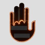 چراغ LED طرح دست پشت شیشه ماشین کد Mha-200d1 - Image 2