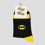 جوراب ساق بلند هپی مپی مدل Batman-Logo کد Nyn-463d5 - Image 2
