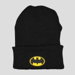 کلاه بافتنی اسکلتی آپتیمیست مدل Batman-Logo کد Nyn301