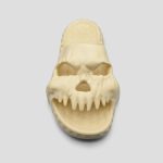 دمپایی اسکلتی مدل Angry Skull رنگ کرم کد Drk-557d2 - Image 5