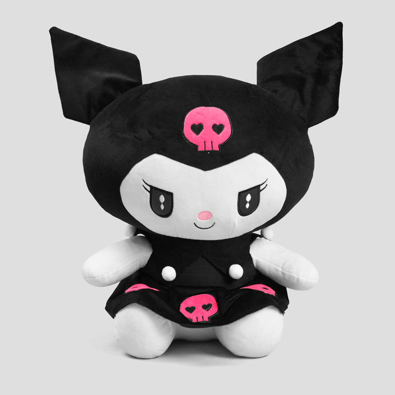43242- عروسک اسکلتی مدل Big Kuromi (1) عروسک اسکلتی مدل Big Kuromi کد Hxa-464d3 - Image 1