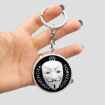 جاکلیدی اسپینری طرح ماسک مدل Vendetta کد Frh-229d8 - Image 4