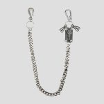 زنجیر شلوار تک رشته طرح جمجمه کلاغ وایکینگی کد Frh-108d5