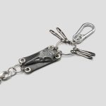 زنجیر شلوار تک رشته طرح جمجمه کلاغ وایکینگی کد Frh-108d5 - Image 2