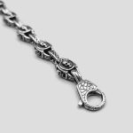 دستبند اسکلتی استیل مدل 21Skulls کد Njd-744d4 - Image 5