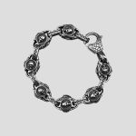 دستبند اسکلتی استیل مدل 21Skulls کد Njd-744d4 - Image 7