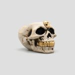 زیرسیگاری جمجمه ساده مدل Golden Skull کد Shah384 - Image 3