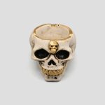 زیرسیگاری جمجمه ساده مدل Golden Skull کد Shah384 - Image 5