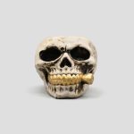 زیرسیگاری جمجمه ساده مدل Golden Pipe کد Shah384 - Image 2