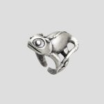 انگشتر آفتاب پرست مدل Silver Chameleon کد Vrn352