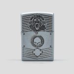 فندک گازی هارلی دویدسون طرح جمجمه هارلی کد Sdg-916d4