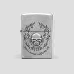 فندک بنزینی کانتای طرح جمجمه مدل Skull Metal کد Ork-902d32