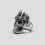 انگشتر اسکلتی پادشاه مدل King of Skulls کد Njd-794 - Image 2