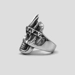 انگشتر اسکلتی پادشاه مدل King of Skulls کد Njd-794 - Image 4