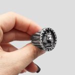 انگشتر آنوبیس مدل 21Gems کد Njd-794 - Image 4