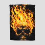 اسکارف بند دار اسکلتی مدل Fire Skull کد Dbm-625d3 - Image 3