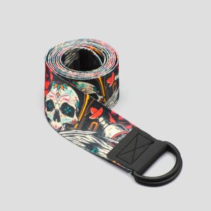 کمربند کنفی اسکلتی مدل Rose and Candle کد Phs-974d13