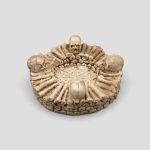 زیرسیگاری گرد اسکلتی مدل Bones کد Bhrz-392 - Image 2