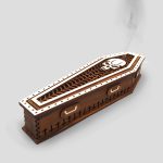 جاعودی اسکلتی چوبی طرح تابوت کد Bhrz-392