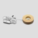 گوی کریستالی چراغ دار طرح جمجمه کد Frh-379d6 - Image 4
