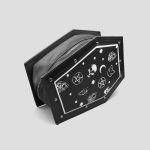 کیف دوشی اسکلتی طرح تابوت مدل Moon & Stars کد Dbm-575d5 - Image 6