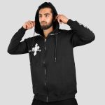 سویشرت طرح صلیب مدل Chrome Hearts کد Spl-023d3 رنگ مشکی - Image 3