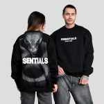 دورس طرح مار مدل Essentials Fear of God کد Spl-023d4 رنگ مشکی - Image 5