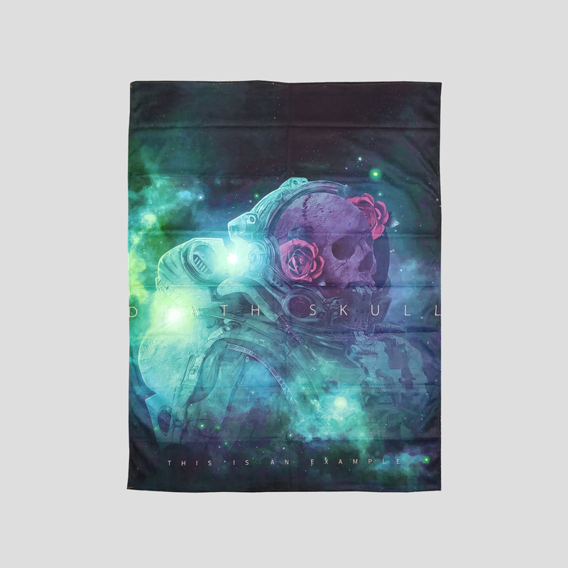 46130- بک دراپ اسکلتی بلک لایت مدل Death Skull (1) بک دراپ اسکلتی بلک لایت مدل Death Skull کد Dbm-306d3 (100 ×75 سانتیمتر) - Image 1
