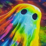 بک دراپ بلک لایت روح سرگردان مدل Colored Ghost کد Dbm-511d1 (200×150 سانتیمتر) - Image 2