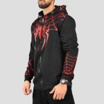 سویشرت مرد عنکبوتی مدل Spiderman کد Spl-023d6 رنگ مشکی - Image 2