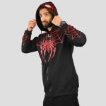 سویشرت مرد عنکبوتی مدل Spiderman کد Spl-023d6 رنگ مشکی - Image 4