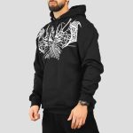 هودی اسکلتی مدل Back Bones کد Spr-538d6 - Image 4
