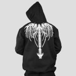 هودی اسکلتی مدل Back Bones کد Spr-538d6 - Image 5