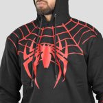 هودی مرد عنکبوتی مدل Spiderman کد Spl-538d7 رنگ مشکی - Image 7