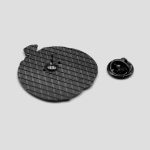 پین فلزی جک اسکلینگتون طرح کدو کد Moe-231d5 - Image 3