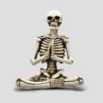 مجسمه اسکلت مدل Yoga کد Shah-268