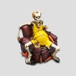 مجسمه اسکلت پسر مدل Couch Potato کد Shah-032