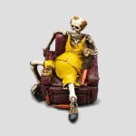 مجسمه اسکلت پسر مدل Couch Potato کد Shah-032 - Image 2