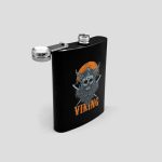 ست قمقمه کتابی جیبی و شات اسکلتی مدل Viking کد Psg-129d12 - Image 2