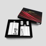 ست قمقمه کتابی جیبی و شات اسکلتی مدل Lovers کد Psg-129d14 - Image 2