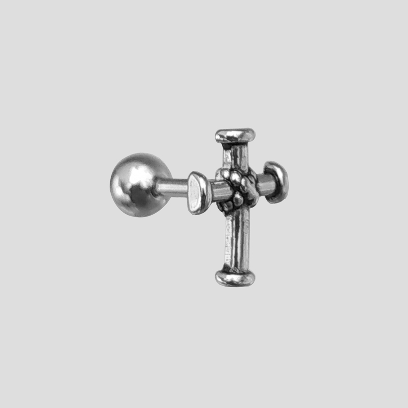 48072- پیرسینگ طرح صلیب مدل Tiny Cross (1) پیرسینگ طرح صلیب مدل Tiny Cross کد Hsn-489d3 - Image 1