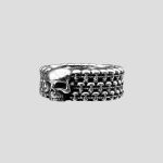 حلقه اسکلتی استیل مدل Tiny-Skulls کد Njd307 - Image 3