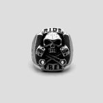 انگشتر اسکلتی طرح پیستون موتور مدل Ride Free کد Njd307 - Image 7