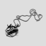 پلاک و گردنبند استیل اسکلتی مدل Antelope کد Njd-874d4 - Image 2