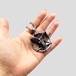 پلاک و گردنبند استیل اسکلتی مدل Antelope کد Njd-874d4 - Image 3