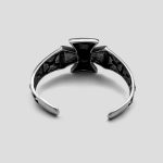 دستبند استیل اسکلتی مدل Iron Cross کد Njd-325d4 - Image 5