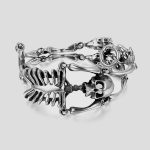 دستبند اسکلت استیل مدل Skeleton Body کد Njd-938d2 - Image 3