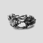 دستبند اسکلت استیل مدل Skeleton Body کد Njd-938d2 - Image 4