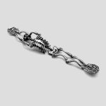 دستبند اسکلت استیل مدل Skeleton Body کد Njd-938d2 - Image 2