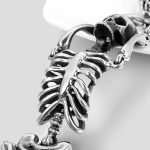 دستبند اسکلت استیل مدل Skeleton Body کد Njd-938d2 - Image 5